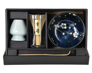 MATCHA SET FLOWER BLUE